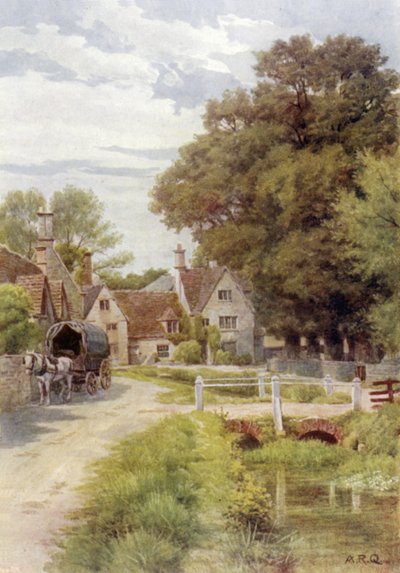 Ashton Keynes, the Infant Thames by Alfred Robert Quinton